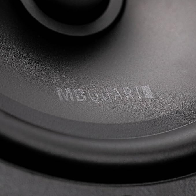 MB Quart Discus 5x7 & 6x8" 2 Way Car Audio Coaxial Speakers with Polypropylene Cones & Butyl Rubber Surrounds for Enhanced Quality, 100W, 88 dB, Pair