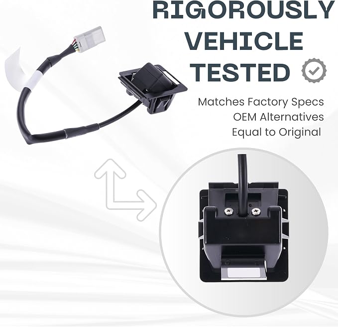Backup Camera Replaces for 2016-2017 GM Camaro Coupe/Camaro Convertible OE Part # 23334084