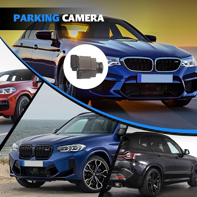 66536820884 Surround View Camera Park Assist Backup Reverse Camera for BMW M5 X3 X4 G01 G02 G11 G12 G30 G31 G32 F90 F97 Replace 66535A0F6D7 66536822796 66536847278 66537944131 66539495742