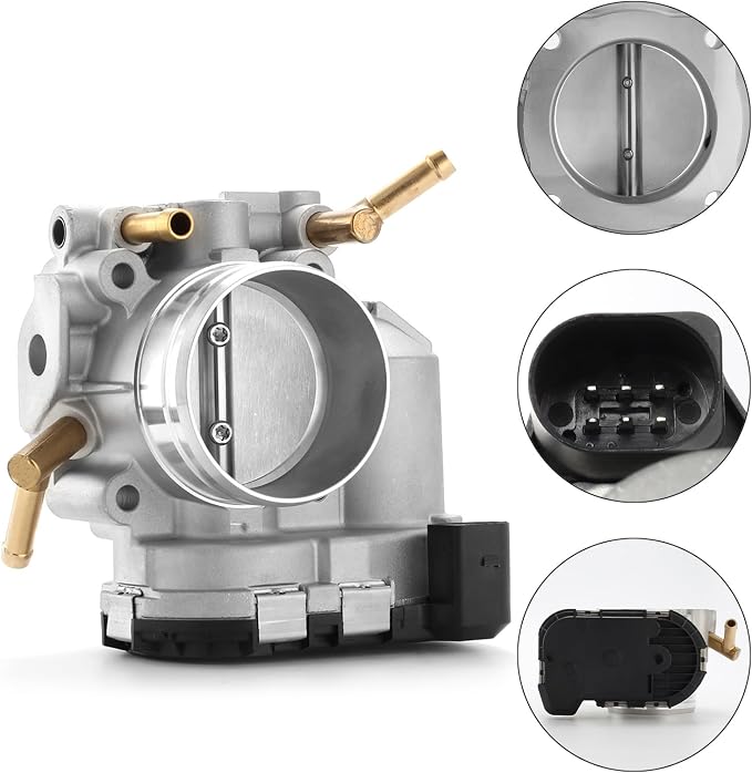 Electronic Throttle Body Assembly for Volkswagen Beetle Golf 2001-2003 Jetta 2001-2005 2.0L L4 – OEM Replacement Part # 06A133062D 977-361 67-4006