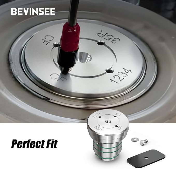 Bevinsee Reverse Drum Tester Compatible with Ford LS 6L80 6L90 35R/1-2-3-4 Transmission Testing Tool Leaks and Cracks Checking Tools