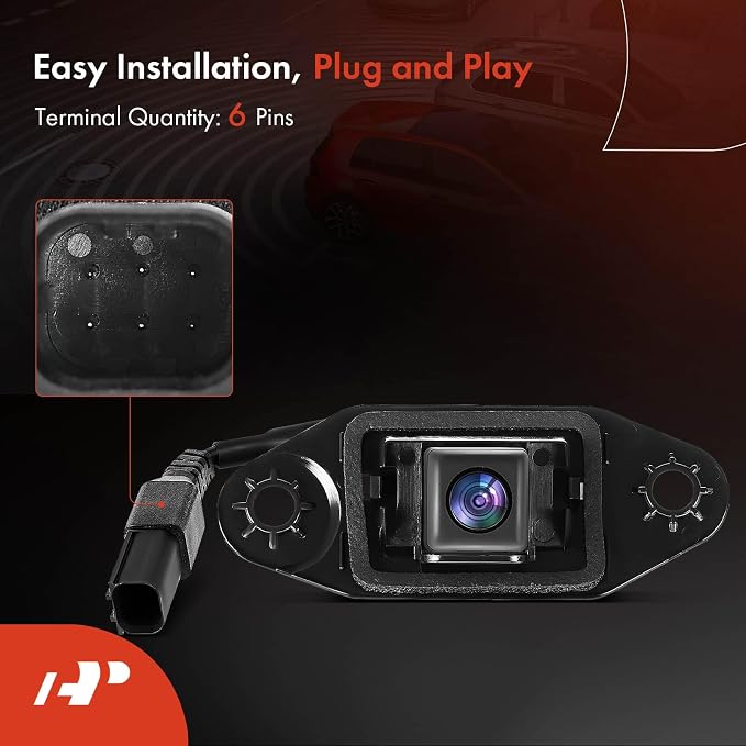 A-Premium Rear View Backup Camera Compatible with Toyota | Parking Camera for 2012 Avalon - Replace# 8679041030