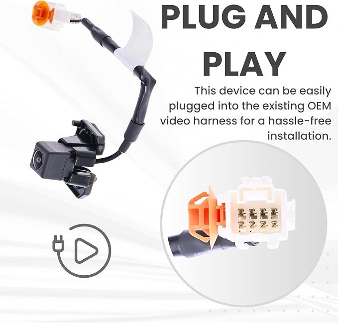 Backup Camera Replaces for 2014 Honda CR-V | 2015-2016 CR-V LX OE Part # 39530-T0A-A11