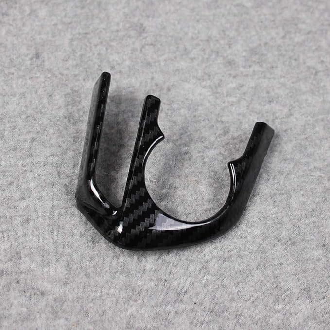 for Toyota RAV4 2019 2020 2021 2022 2023 2024 2025 Wheel Steering Trim Panel Cover Trims ABS Carbon Fiber Pattern