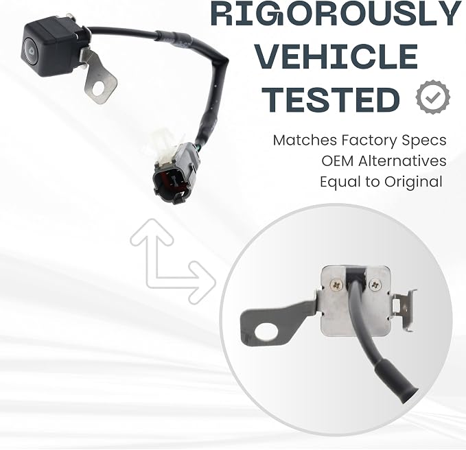 Backup Camera Replaces for 2017-2019 Isuzu D-Max P/U OE Part # 8982542860