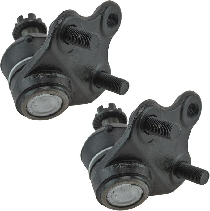 TRQ Front Lower Ball Joint Set Compatible with 1993-1995 Geo Prizm Toyota Corolla
