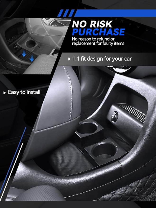 for Palisade Center Console Organizer 2026 Hyundai Palisade/Palisade Hybrid Accessories 2 Pcs Double-Layer Center Console Organizer + Lower Center Console Tray(Only for 7-Seat)