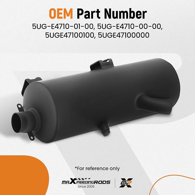 maXpeedingrods Exhaust Muffler for Polaris Sportsman 500 4X4 1996-2001, 1260715-029 1260715-489 5240898