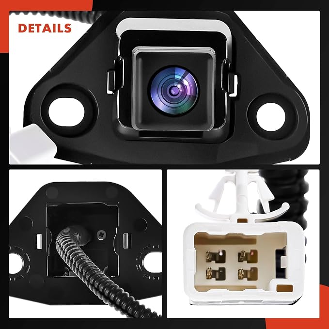 A-Premium Rear View Backup Camera Compatible with Lexus | Parking Camera for 2010-2012 LS460, 2010-2012 LS600h - Replace# 8679050021