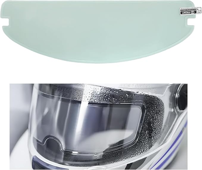 Anti Fog Film for Motorcycle Helmets, Helmet Visor Lens Insert Nano Coating Sticker, Universal Helmet Shield Film Lens (Photochromic)