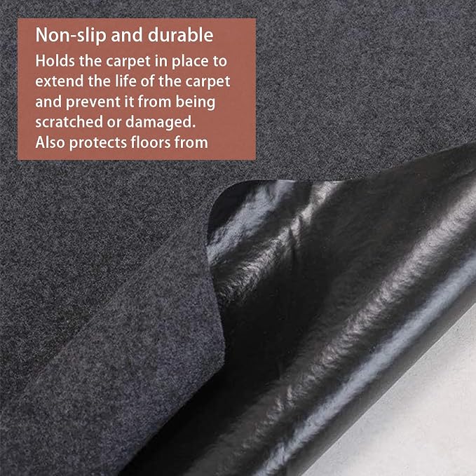 Garage Mats Oversize Garage Floor Paking Mat for Under Car, 7.4 x 17 Ft Non-Slip Gray Garage Flooring Carpets, Absorbent Oil Garage Parking Mat, Waterproof Mats
