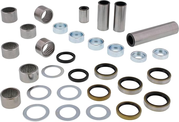 All Balls 27-1217 Linkage Bearing Kit Compatible With/Replacement For GasGas MC 250F Factory Edition 2024, MC 450F Factory Edition 2024, Husqvarna FC 250 Rockstar Edition, FC 450 Rockstar Edition 2024