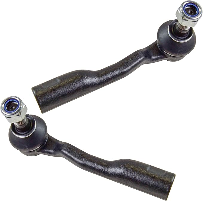 TRQ Outer Driver and Passenger Side Tie Rod Set 2 Piece Compatible with 2000-2002 Toyota Tundra, 2001-2002 Toyota Sequoia
