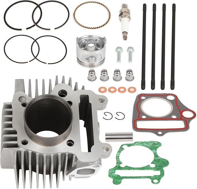 ECCPP Cylinder Piston Gasket 2007-2016 for Polaris for Outlaw 90 for Sportsman 90 Top End Kit 0453430；0455434, 0455389, 0455335