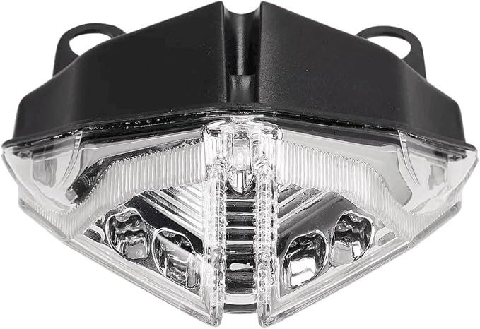Taillight - Integrated LED Tail Brake Turn Signal Light Compatible with DUCATI 848 EVO 1098 1199 2007 2008-2014 (Clear)