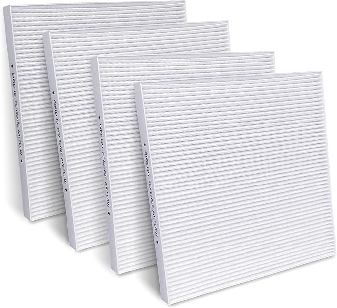 4pcs OIFILLIO Cabin Air Filter for Freightliner M2 106 108SD 114SD 122SD Trucks Select Models, Replace ABP N10g 36000006, AF26427, PA5359, 49082, P614547, PA10188 Spongy Electrostatic Fiber
