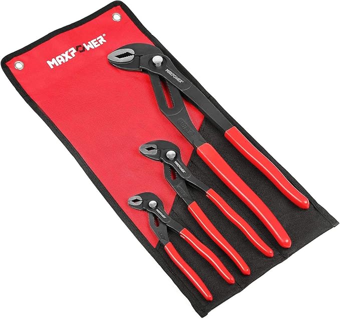 MAXPOWER Water Pump Pliers and Multifunctional Pliers Set