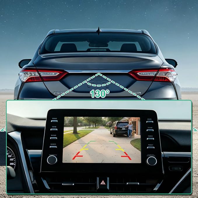 8679006090 Rear View Camera Replacement for Toyota Camry 2018-2022(w/o Blind Spot Detection), OE Backup Cam Replaces 8679033180, 8679006170, TO1960154, 590-175, 590175 by GreenYi