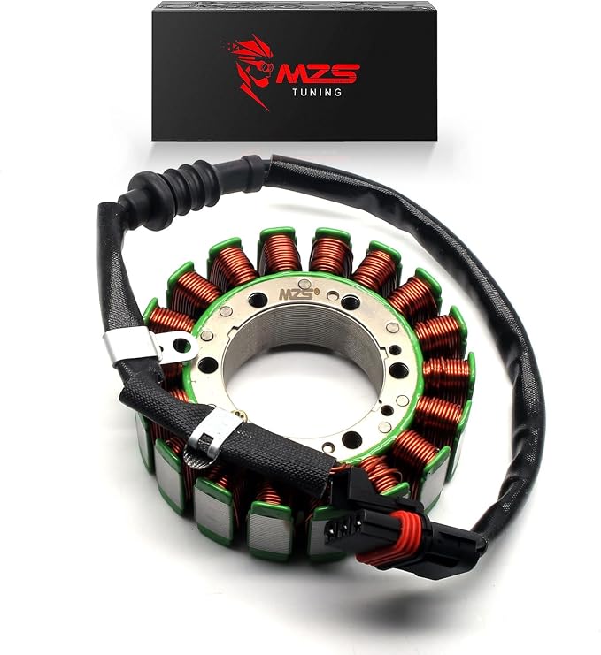 MZS Motorcycle Electric Stator Coil 30734-04K Compatible With V-rod vrod 2004-2007 / Night Rod 2006-2007 / Street Rod 2006-2007 / VRXSE 2006