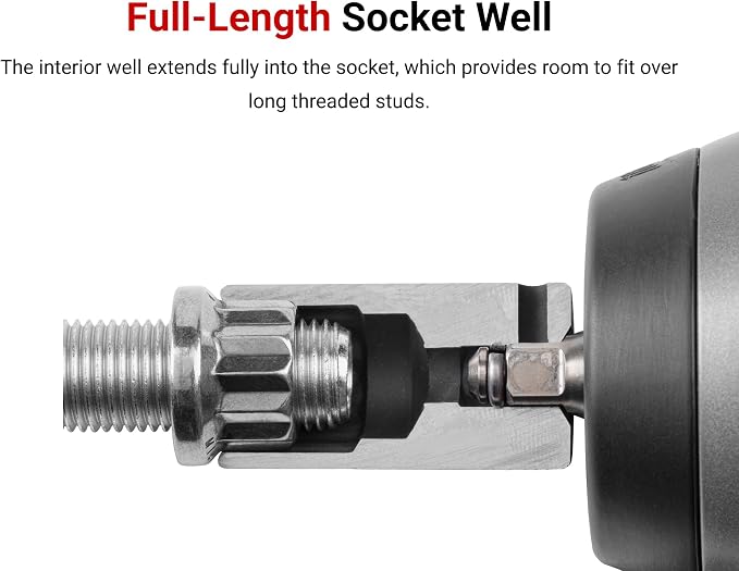 TEKTON 1/4 Inch Drive Impact Socket Set, 87-Piece | SID90206