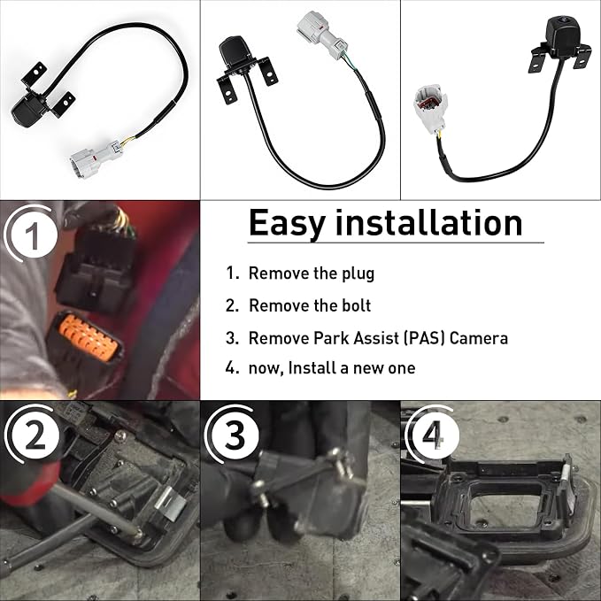 957603S102 Park Assist PAS Camera Compatible with Hyundai Sonata 2010 2011 2012 2013 2014 2015.