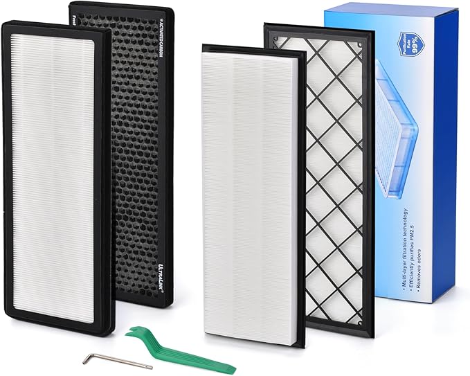 Tesla Model Y Cabin Air Filter(2020~2025),Double layer air filter with activated carbon