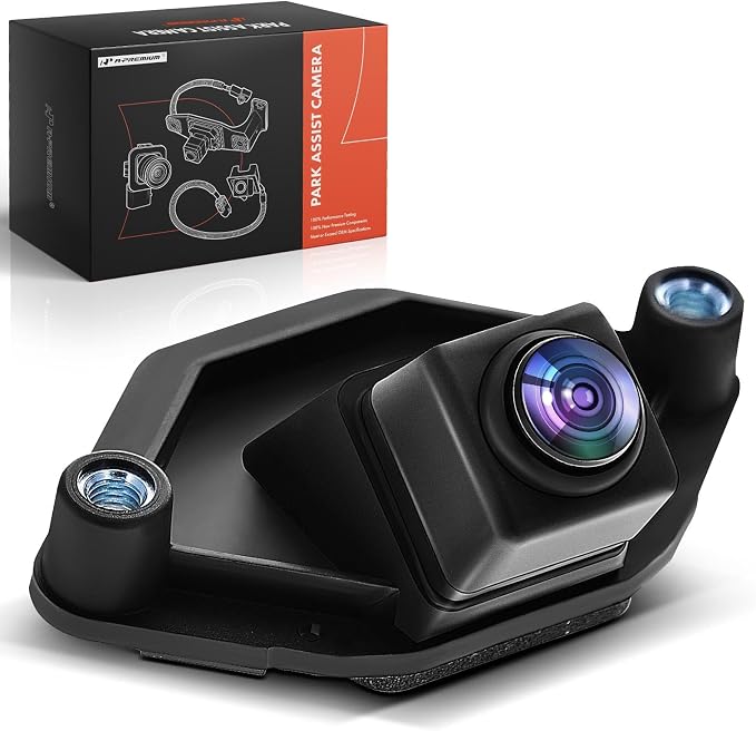 A-Premium Rear View Backup Camera Compatible with Nissan | Parking Camera for 2018 2019 2020 2021 2022 Rogue Sport - Replace# 28442HV00A