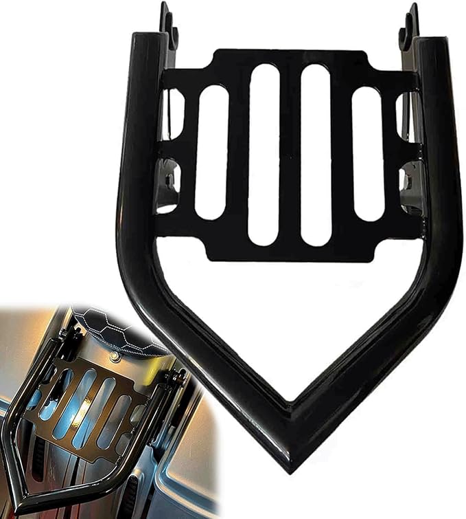 Detachable Mounting Luggage Racks for 2009-2025 Harley Davidson Touring Street Glide/Electra Glide/Road King/Road Glide (Black)