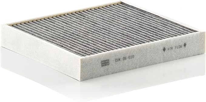 MANN-FILTER CUK 26 010 Cabin Air Filter – Pollen Filter with Active Charcoal