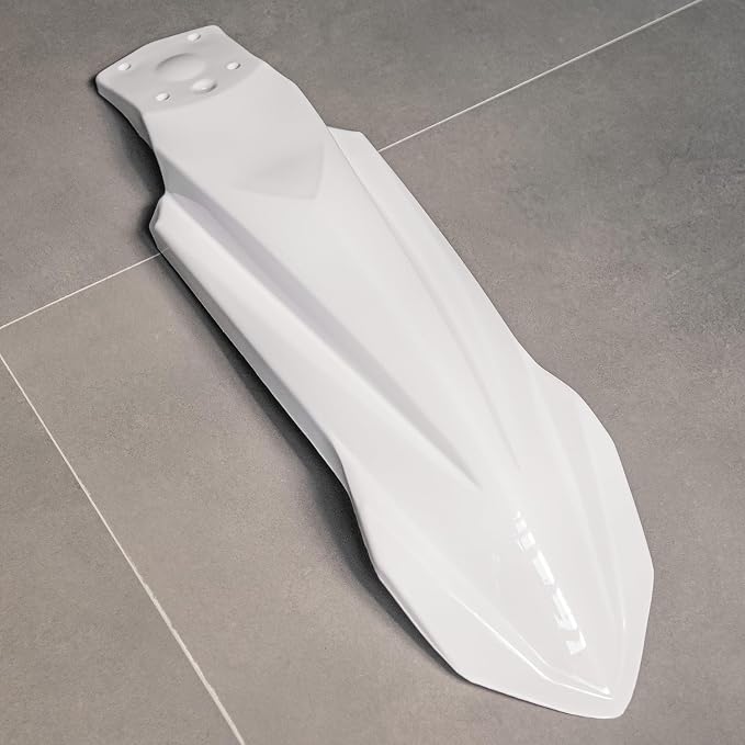 Motorcycle Front Fender Mudguard for Tenere 700 2019-2025 Tire Hugger Flap Splash Guard (White A)