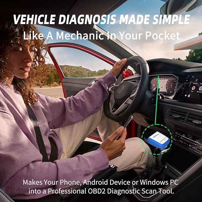 VGATE vLinker BM+ Bluetooth Pro OBD2 Scanner for Car Diagnostic Scan Tool and Check Engine Light Code Reader Wireless OBDII Auto Diagnostic Scanner Tool for iOS, Android and Windows