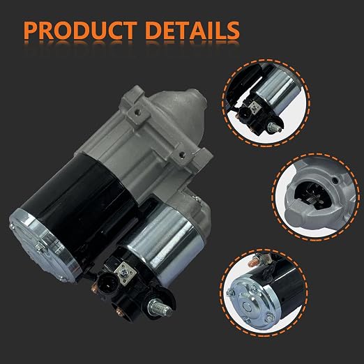 Starter Motor 12736813 Compatible with Chevry Silverado& GMC Sierra 2014-2019, Chevry Suburban& Tahoe& GMC Yukon 2015-2020