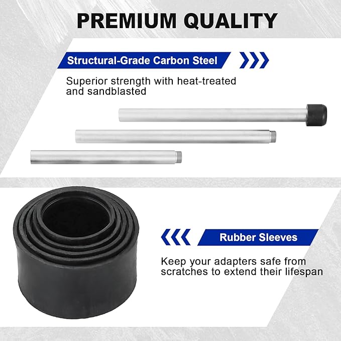 DASBET Cam Bearing Tool Kit | Universal Cam Bearing Removal and Installation Set, Camshaft Bearing Tool with 1-1/8'' to 2-2/3'' Adapters, Fit for Most Vehicles