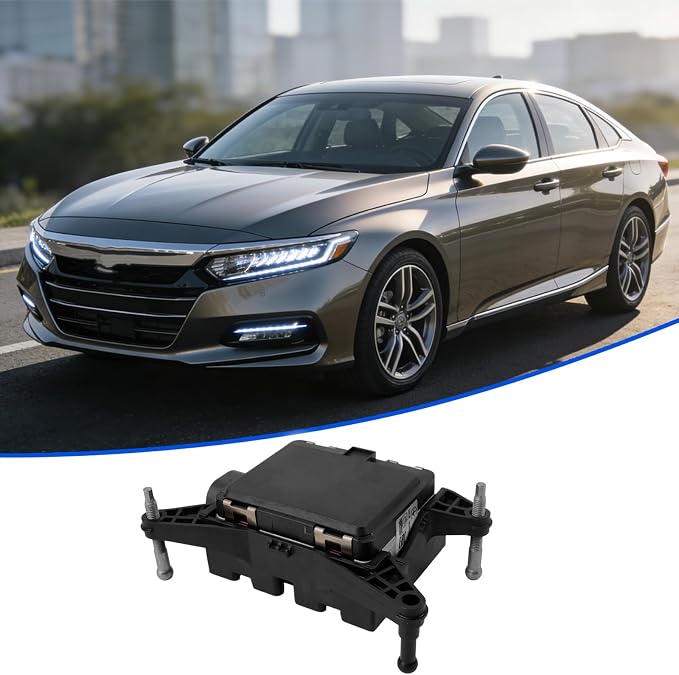 Adaptive Cruise Control Radar Sensor for Honda Accord 2.0L 1.5L 2018-2020 | Front Millimeter Wave Radar Replaces 36801-TVA-A16 A17 A11 A12 36801TVAA16 36801TVAA17 36801TVAA11 36801TVAA12