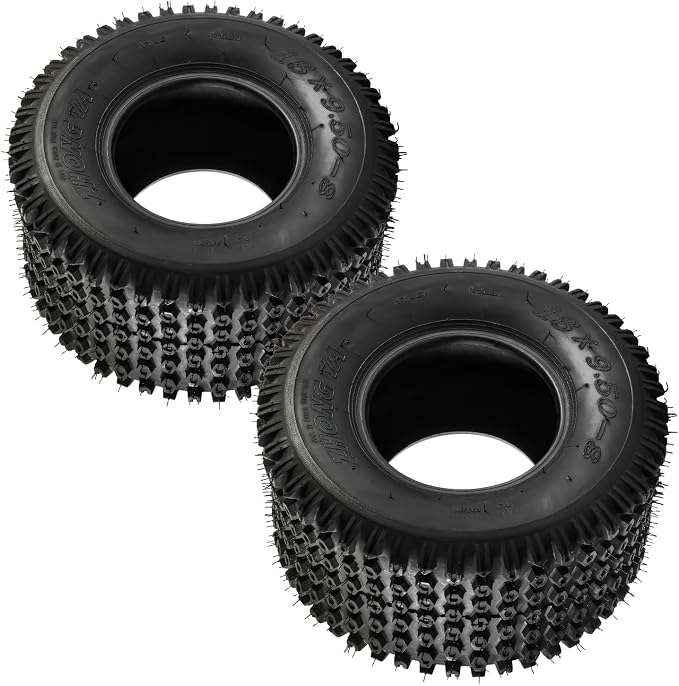 Torchbeam 18x9.5-8 ATV UTV Mud All Terrain Tires 18x9.5x8,4 Ply Bias Tires for Quad,Side by Side Hybrid Tread for Dirt, Snow and Trail Riding,SET OF 2, 14 PSI Z-106