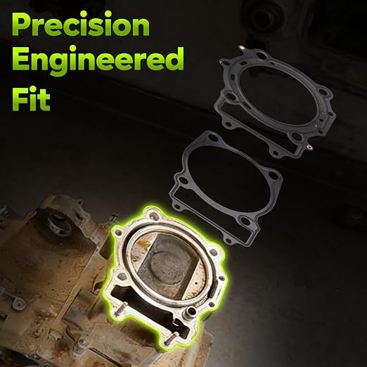 for Arctic Cat 650 Top End Gasket Kit C7220 Engine Gasket Set 98mm Bore 027" MLS Head Gaskets Fits for Prowler Mud Pro TRV TBX 650 H1 2005-2011