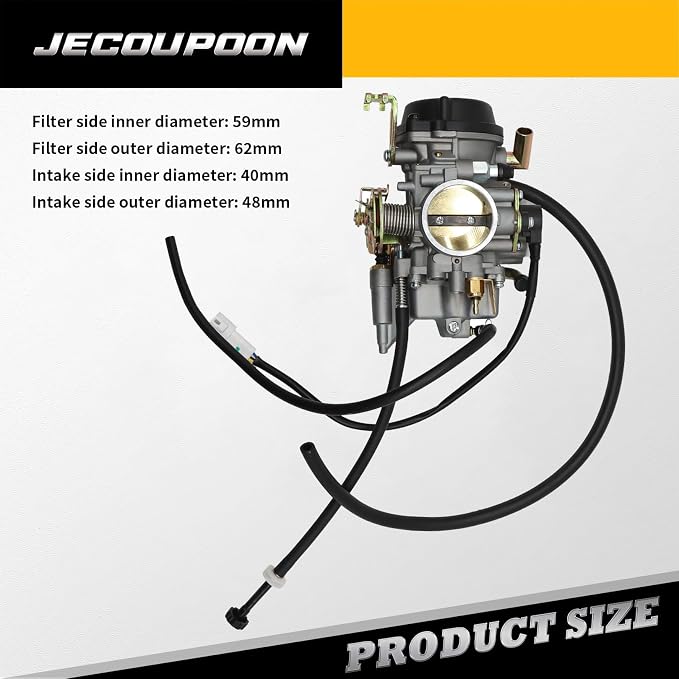 4WM-14101-03-00 Carburetor Compatible with Road Star XV1600 1999-2003 XV1700 2002-2014 4WM-14101-13-00 Carb with Filter