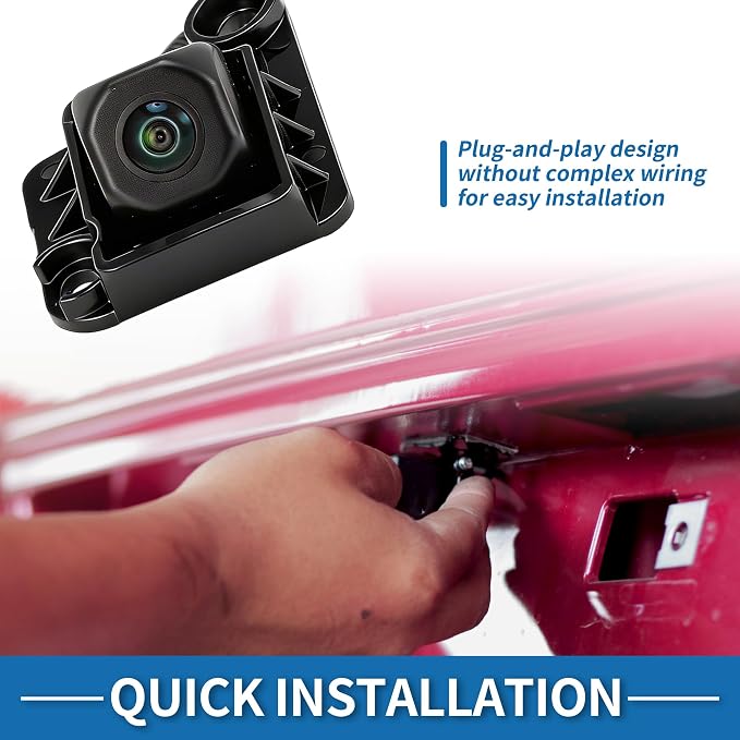Rear View Camera for Toyota Tacoma 2.7L 3.5L 2016 2017 Park Assist Backup Reverse Camera Replace 86790-04030/590088/PAC131