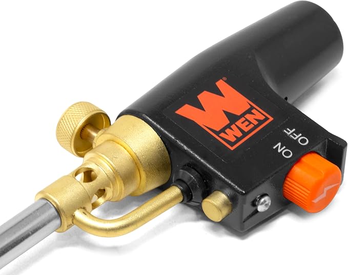 WEN Trigger Start Propane Torch with Adjustable Flame for Welding, Grilling, and Heat Treatment (GA1411)