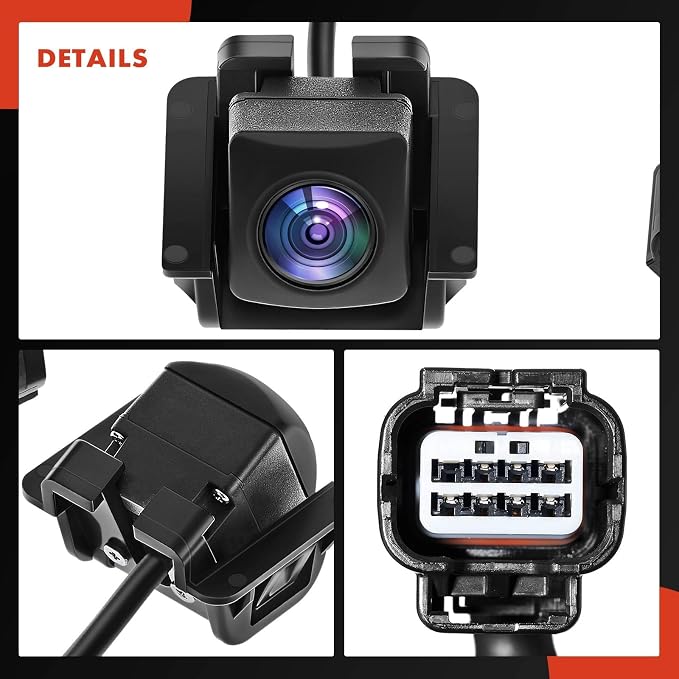 A-Premium Rear View Backup Camera Compatible with Honda | Parking Camera for 2016 2017 Civic - Replace# 39530TBAA01