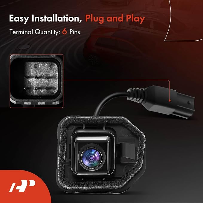 A-Premium Rear View Backup Camera Compatible with Nissan | Parking Camera for 2014-2020 Rogue - Replace# 284429TB0D