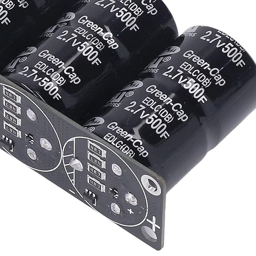 6 in Super Capacitor Set 1 2.7V500F Super Capacitor Capacitor Energy Storage Components 16V 83F for Electronic Devices
