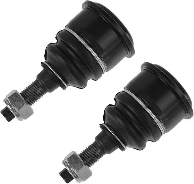 TRQ Front Lower Driver and Passenger Side Ball Joint Set Compatible with 02-04 Jeep Liberty
