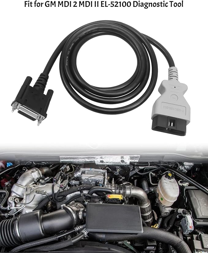 MDI 2 Main Test Diagnostic OBD2 OBDii DLC Cable, Replace F-00K-108-663 1699200142 EL-52100-1, Fit for GM MDI 2 MDI II EL-52100