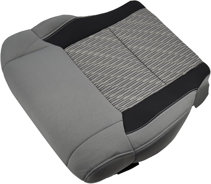 GXYWADY Front Driver Bottom Cloth Seat Cover Gray-Black Replacement for Tundra 2014 2015 2016 2017 2018 2019 2020 2021