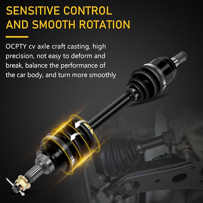 OCPTY CV Axle Drive Shaft Assembly 2005-2017 fitS for Honda Foreman Rubicon 500 650 680 Front Left Right