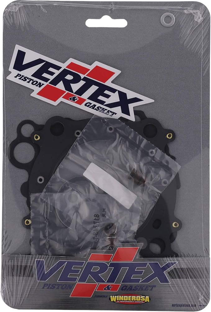 Vertex 8100025 Top End Gasket Kit Compatible With/Replacement For Yamaha WR 250 F 2020-2024, YZ 250 F 2019-2024, YZ 250 FX 2020-2024 77 mm Diameter