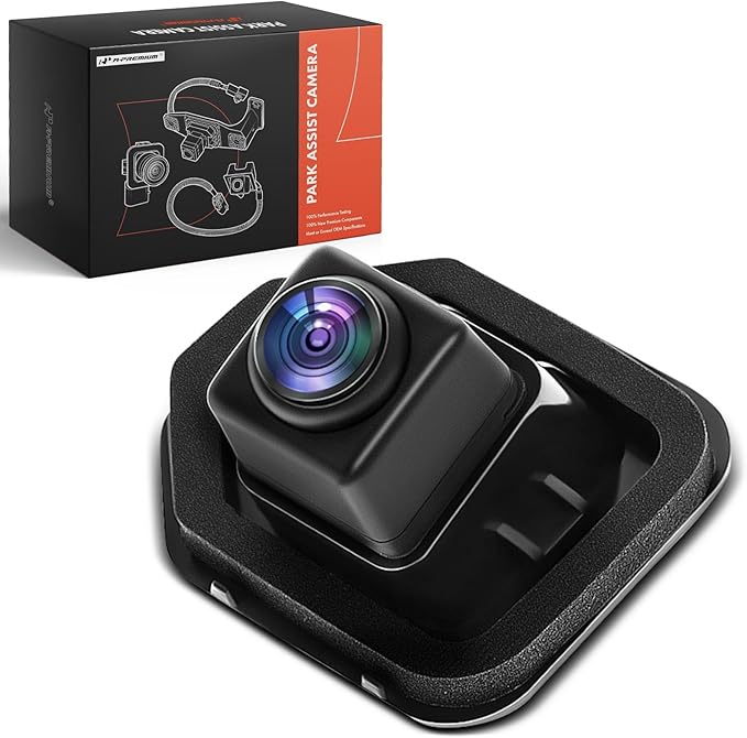 A-Premium Park Assist Camera Rear View Backup Reverse Camera Compatible with Select Nissan Models - 2015-2023 Murano, 2016-2019 Maxima - Replace# 284425AA0C