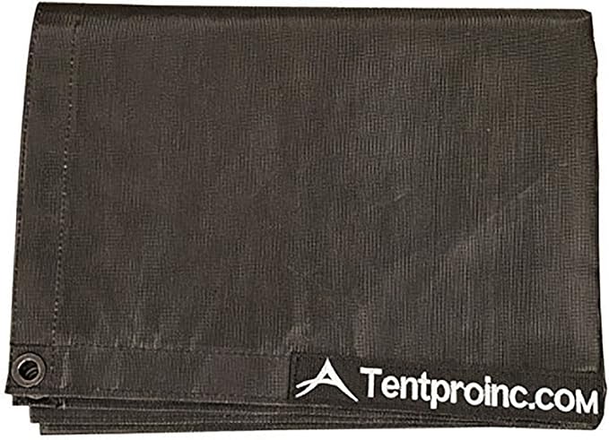 Tentproinc RV Awning Side Sun Shade Screen 9'X7' Mesh Sunshade for Motorhome Camping Trailer Awning Sunscreen Shadescreen Block UV Glare Sunblocker - 3 Year Warranty (Brown)