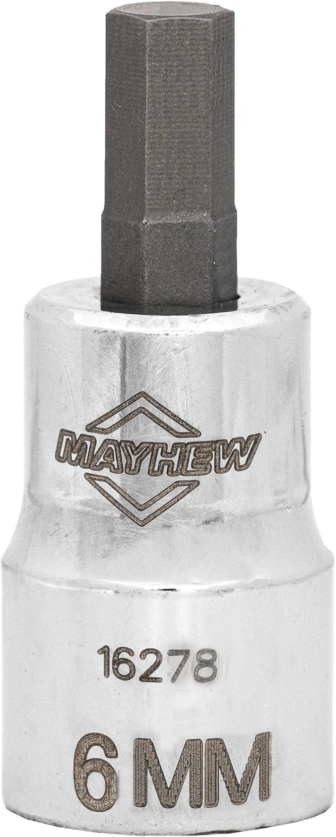 Mayhew Tools 16019 Metric Hex Socket Bit Set, 8-Piece, Polished Chrome